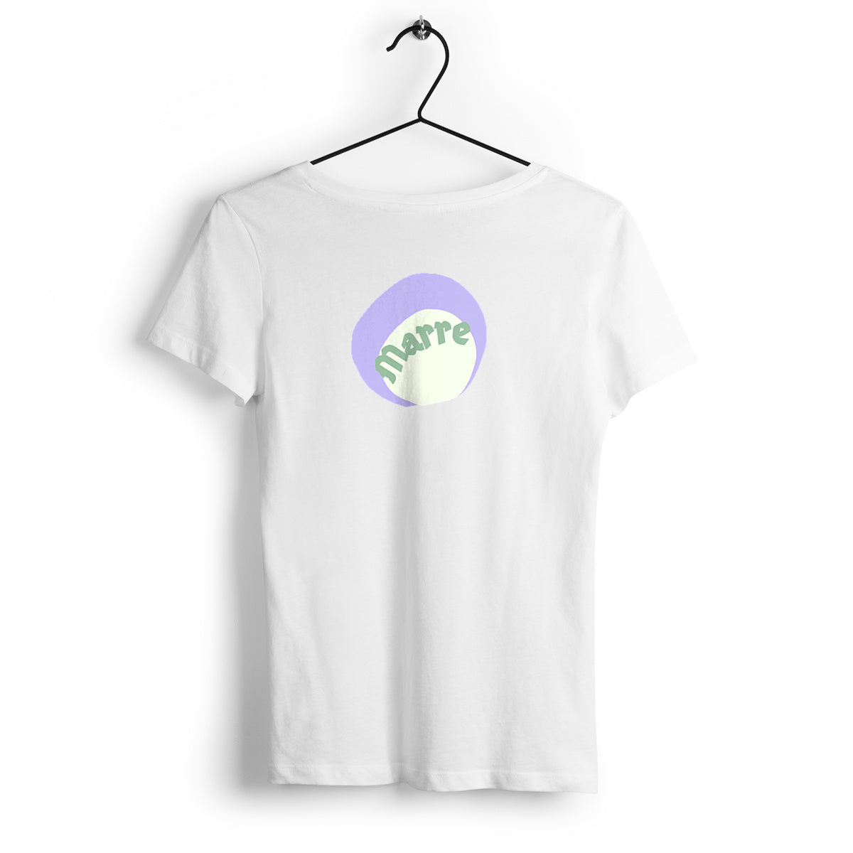 MARRE ? CAPSULE CHANTILLY (au dos)? T-shirt 100% coton biologique 8 coloris