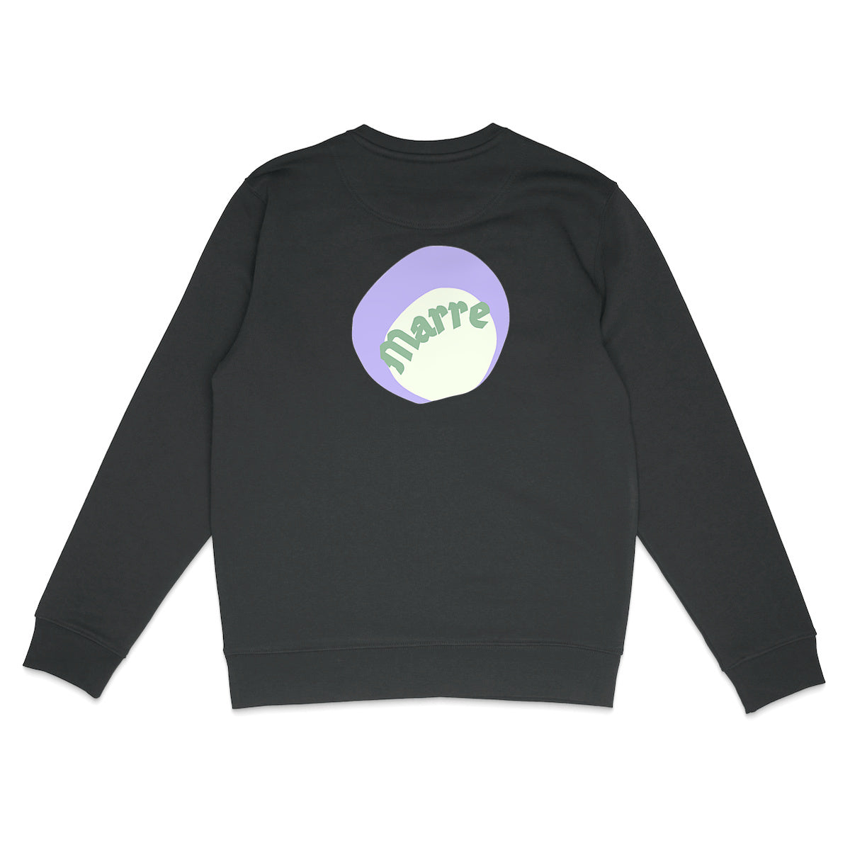 MARRE ? CAPSULE CHANTILLY (au dos)? Sweat écologique léger 5 coloris