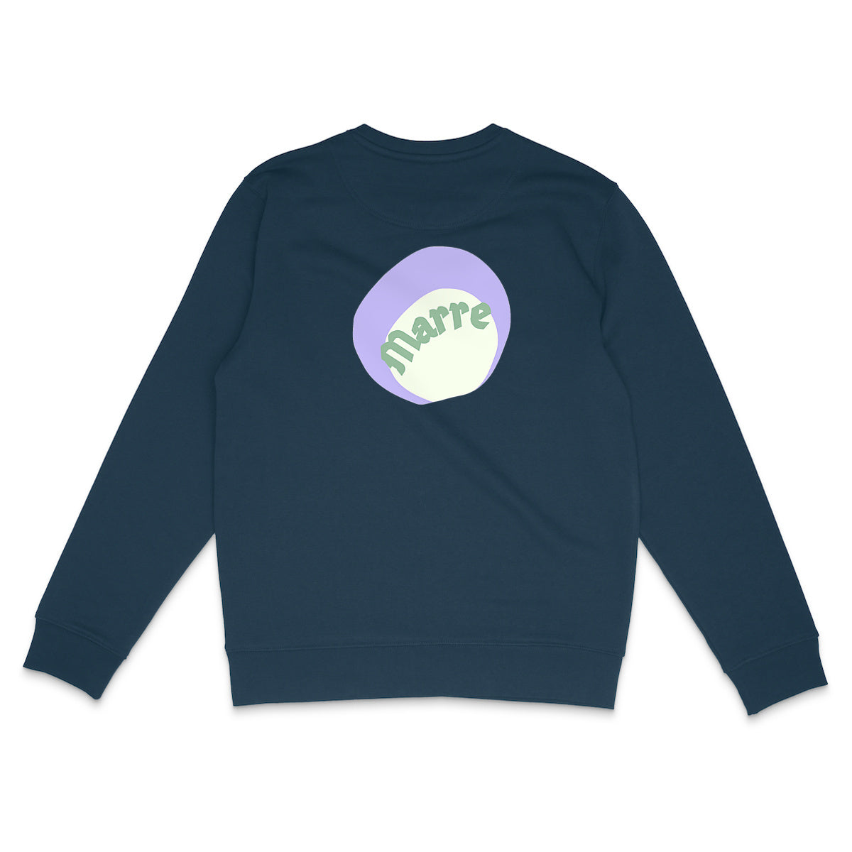 MARRE ? CAPSULE CHANTILLY (au dos)? Sweat écologique léger 5 coloris