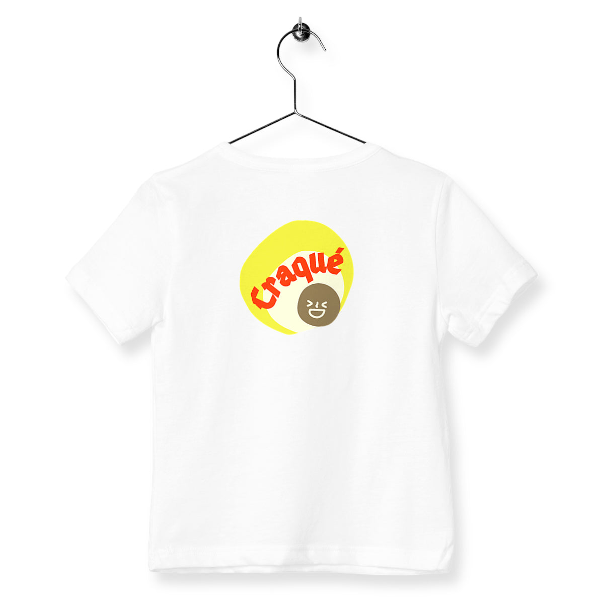 CRAQUE ? ? CAPSULE JAUNE CREME ? T-shirt Enfant&Ado léger 100%coton conv bio 3 colorisi