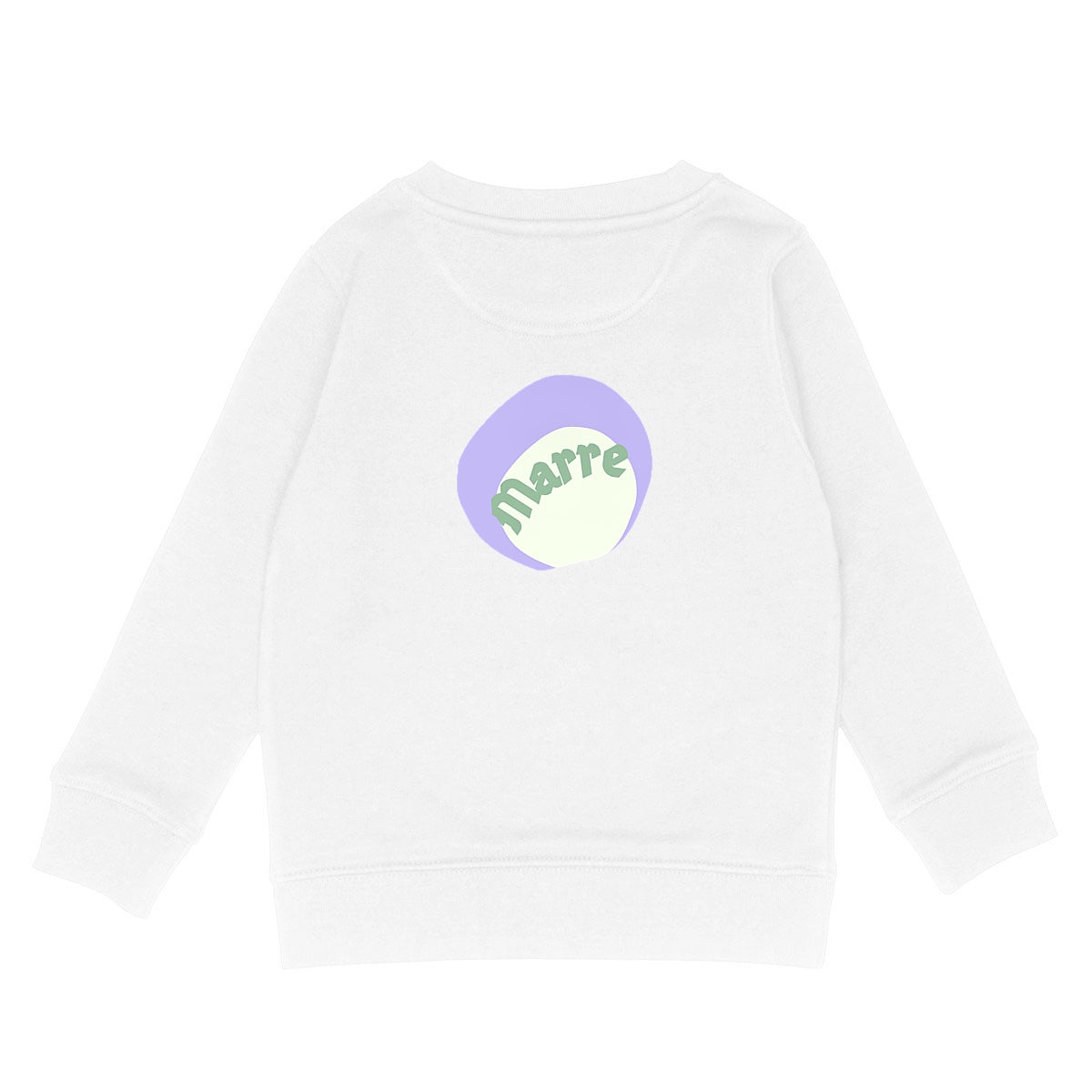 MARRE ? CAPSULE CHANTILLY? Sweat Enfant.Ado léger 100% écologique 4 coloris