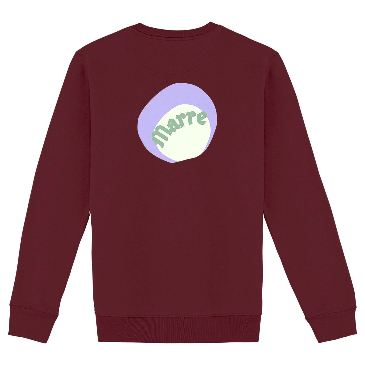 MARRE ? CAPSULE CHANTILLY (au dos)? Sweat épais écologique 5 coloris