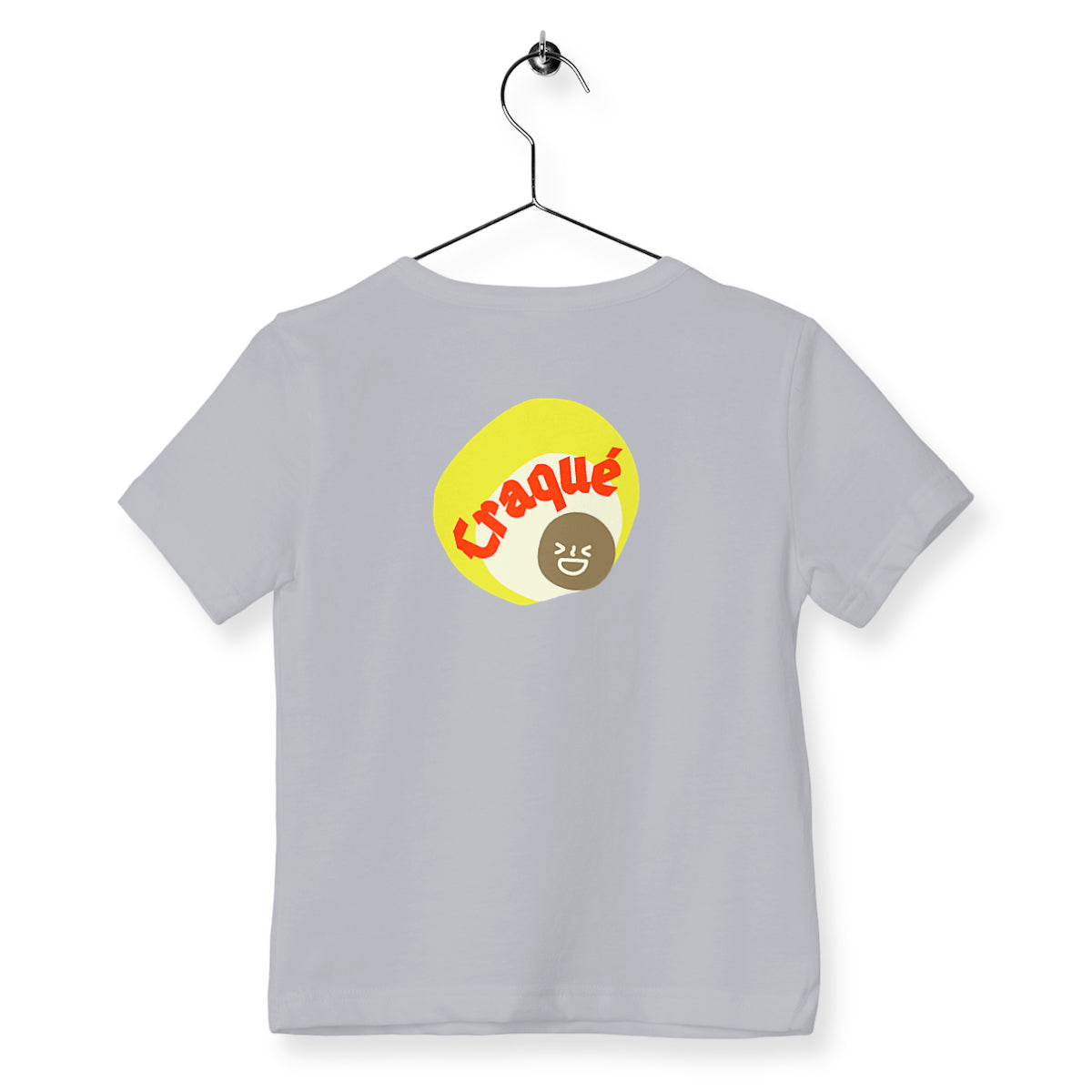 CRAQUE ? ? CAPSULE JAUNE CREME ? T-shirt Enfant&Ado léger 100%coton conv bio 3 colorisi