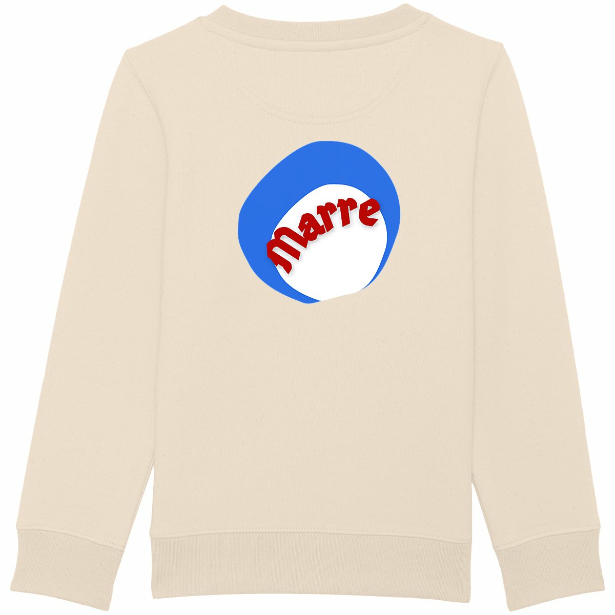 MARRE ?? CAPSULE COCARDE (au dos) ?? Sweat épais Enfant & Ado écologique 3 coloris