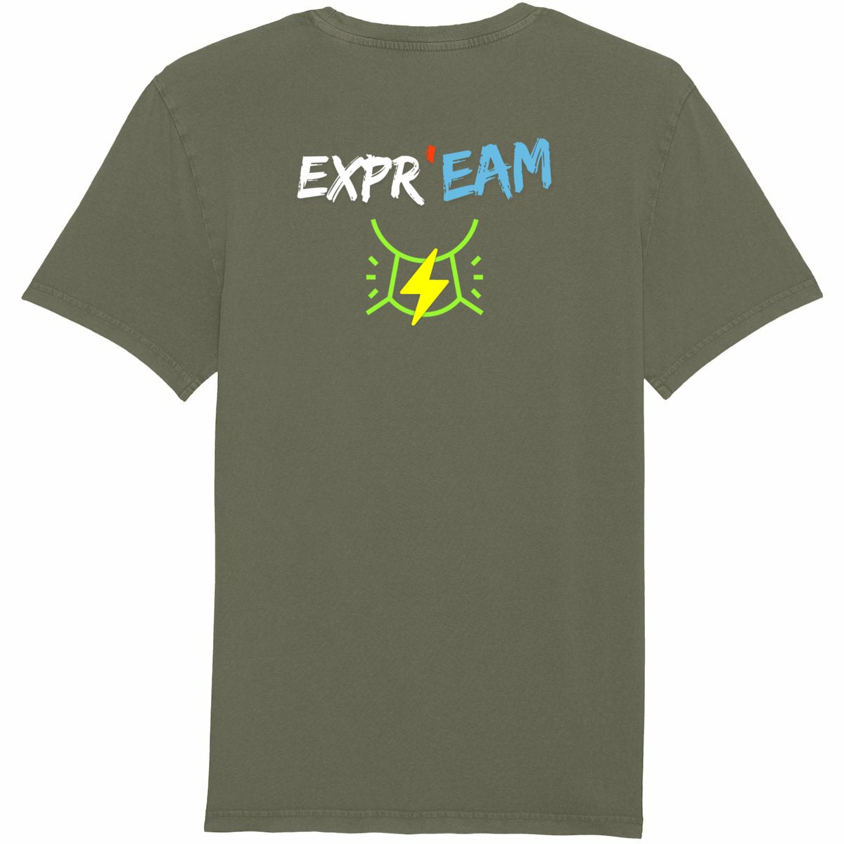 T-shirt Expr'eam Unisexe aspect Vintage 100% coton biologique