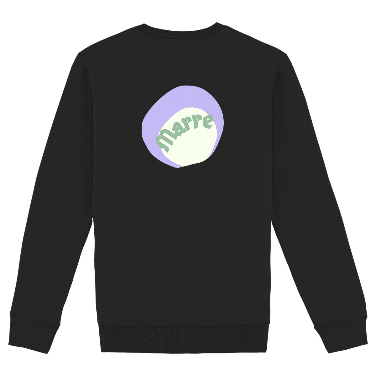 MARRE ? CAPSULE CHANTILLY (au dos)? Sweat épais écologique 5 coloris