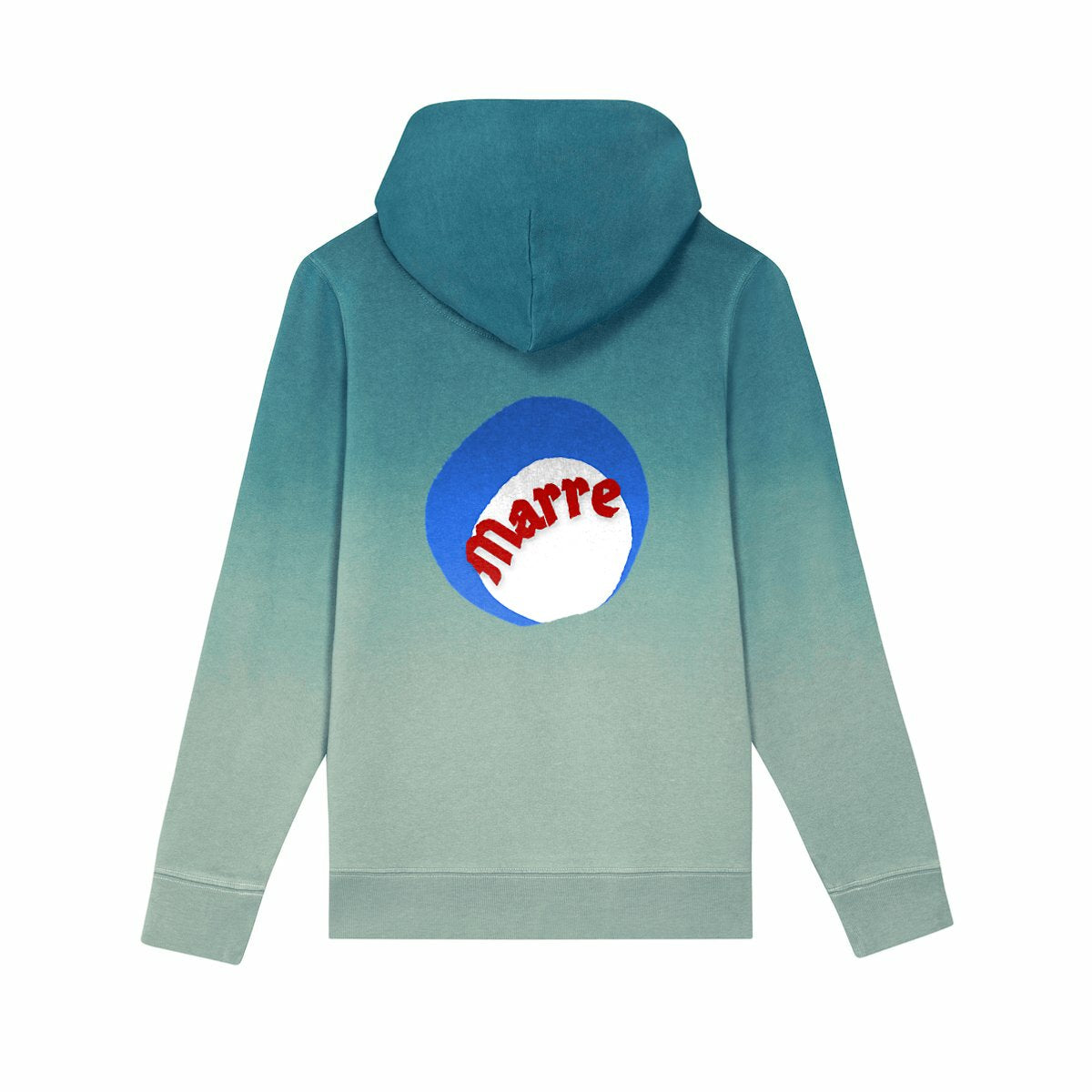 MARRE ?? CAPSULE COCARDE (au dos) ?? Sweat capuche Enfant & Ado Dip dye 100% coton bio