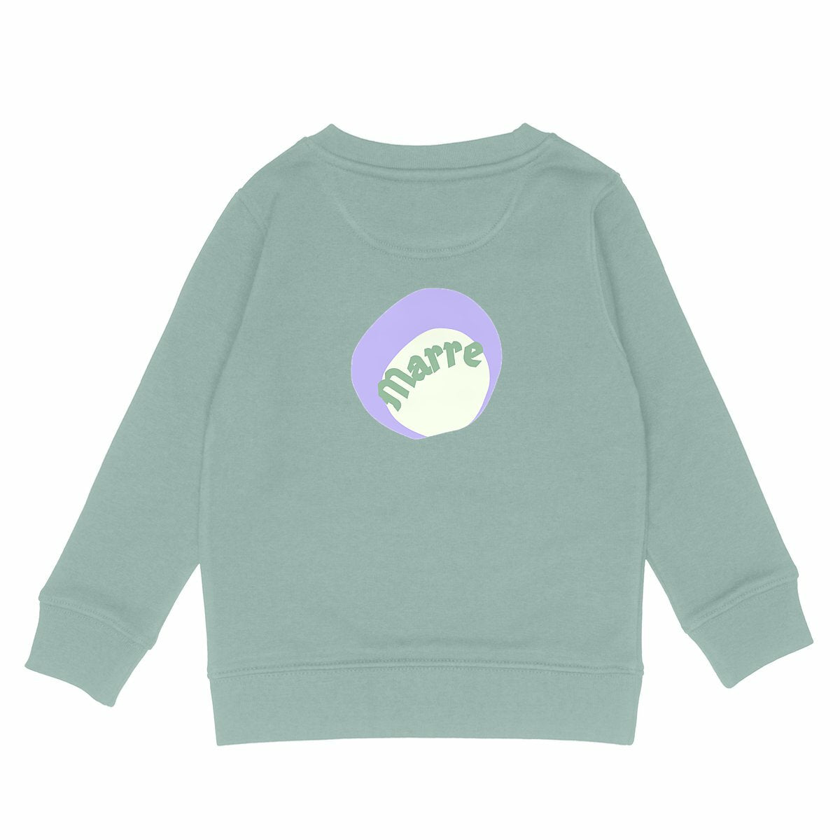 MARRE ? CAPSULE CHANTILLY? Sweat Enfant.Ado léger 100% écologique 4 coloris