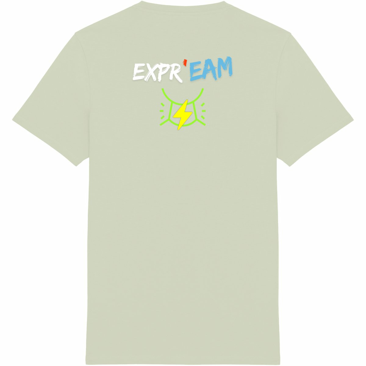 T-shirt Expr'eam Unisexe 100% coton en conversion biologique