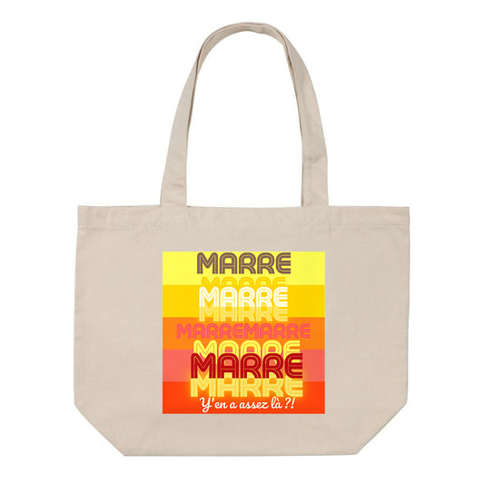 MARRE ? TAMPON SOLEIL ? Shopping bag 100% recyclé