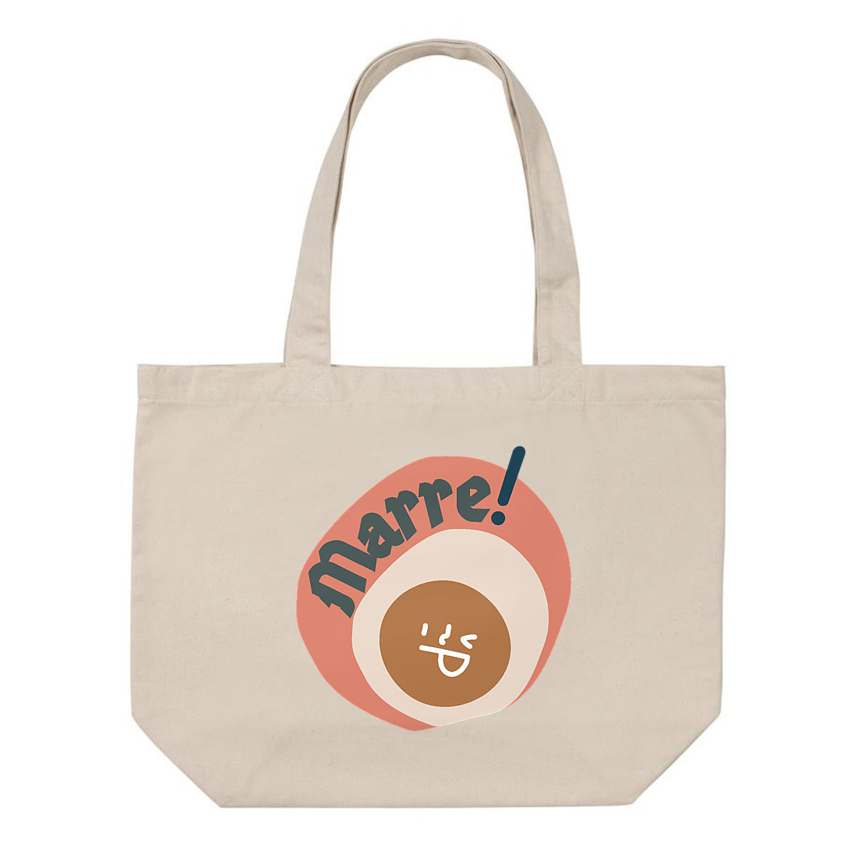 MARRE ! ? SMILEY TERRA ? Shopping bag 100 % recyclé