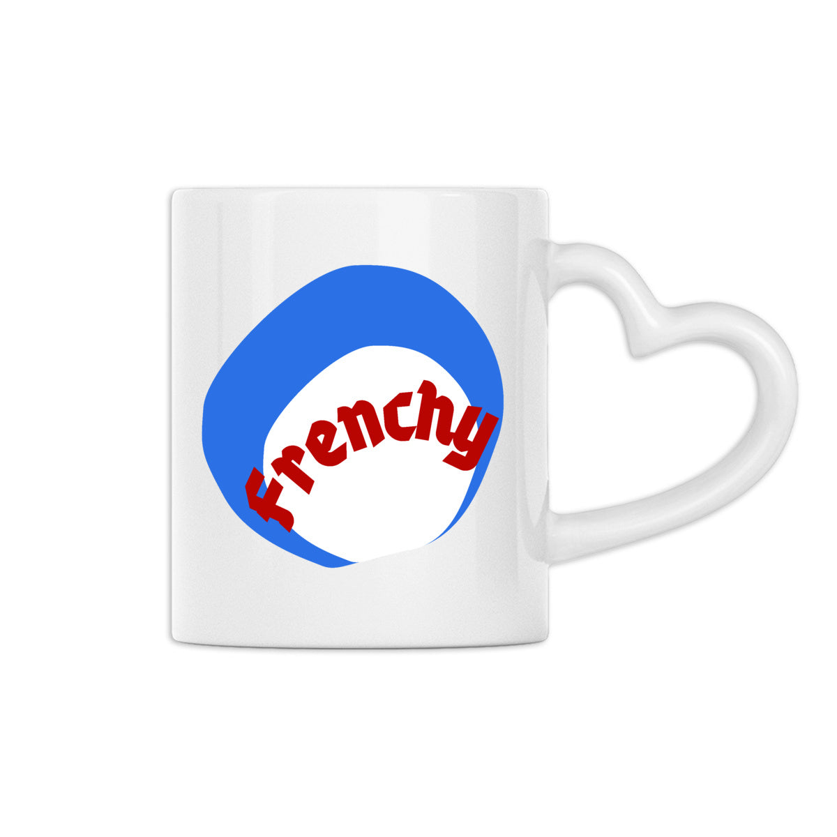 ?? FRENCHY ?? Mug céramique à anse coeur 2 couleurs