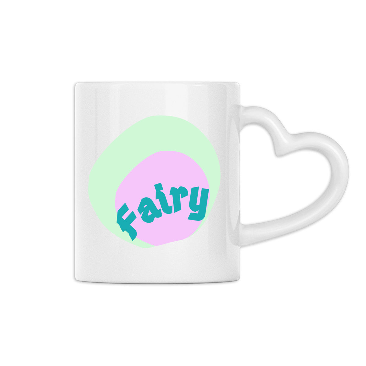 ?‍♀️ FAIRY ?‍♀️ Mug céramique à anse coeur 2 coloris