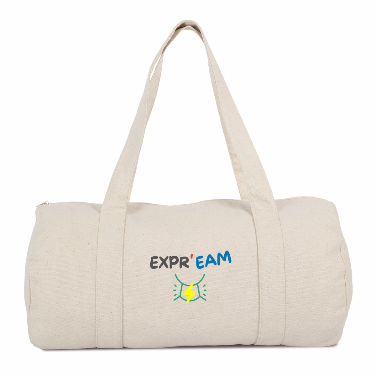 ? EXPR'EAM ? Sac polochon couleurs 100 % coton biologique