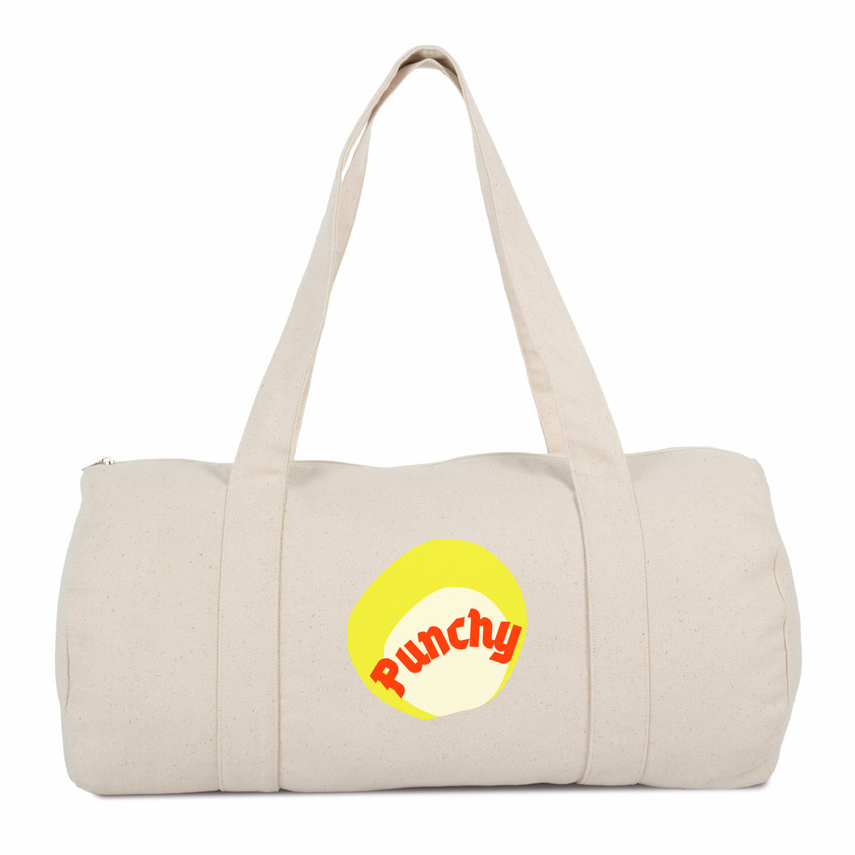 ? PUNCHY ? Sac polochon 100% coton biologique 2 coloris