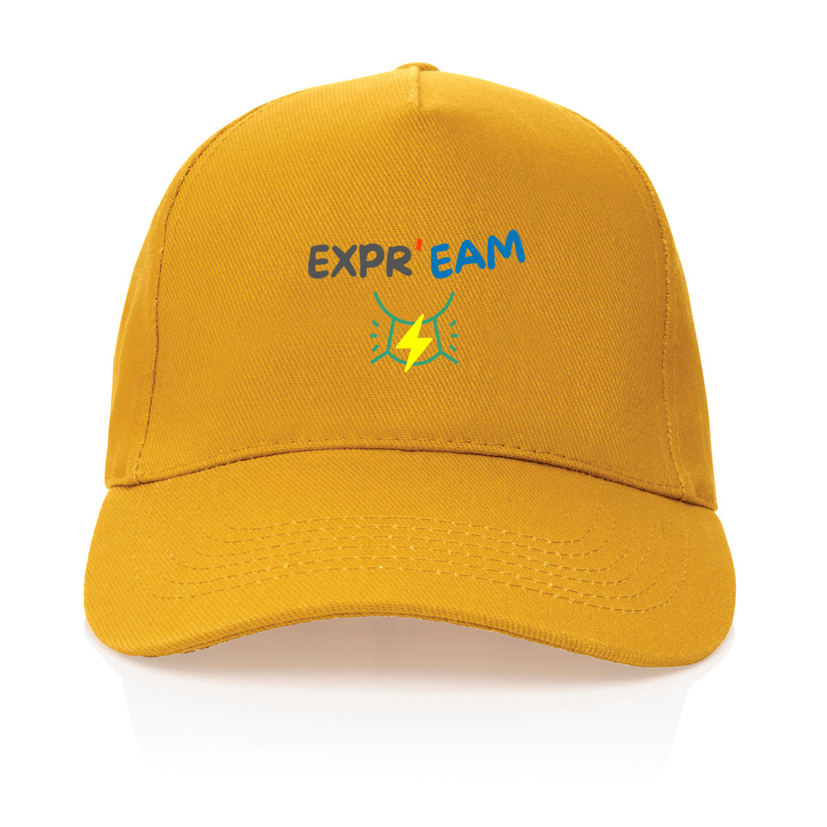 Casquette 100% recyclée jaune 