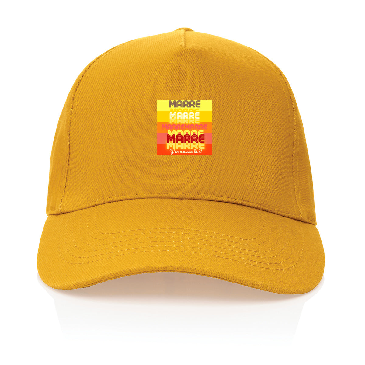 MARRE ? TAMPON SOLEIL ? Casquette 100% recyclé 5 coloris