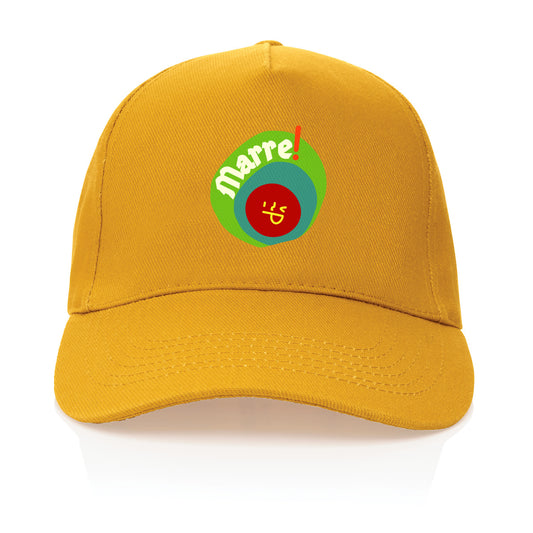 MARRE ! ? SMILEY BLEU VERT ? Casquette 100% recyclée 5 coloris