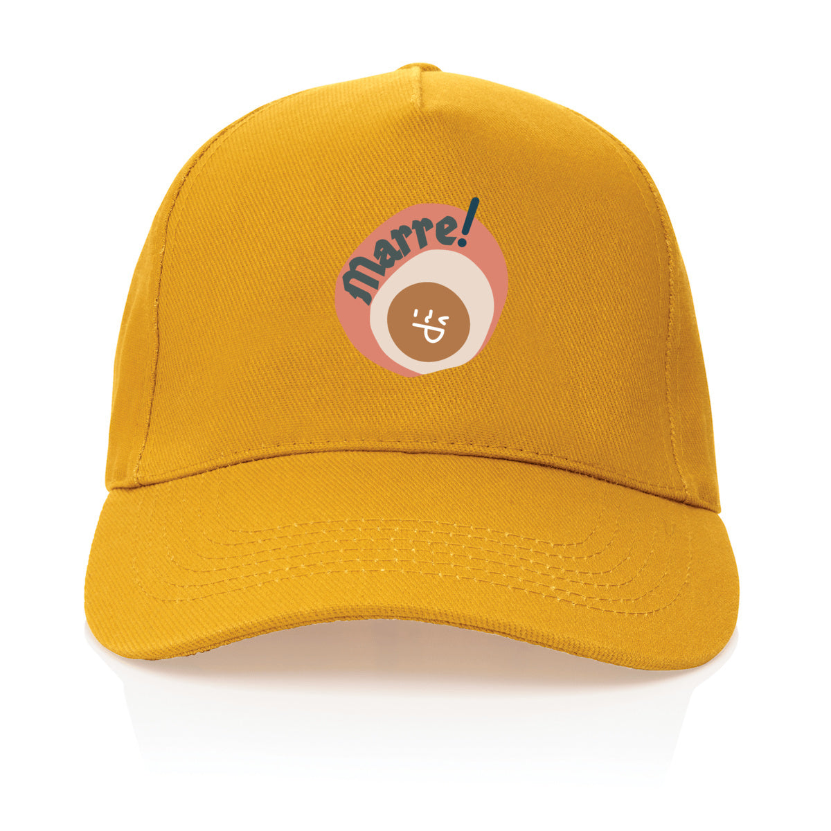 MARRE ! ? SMILEY TERRA ? Casquette 100 % recyclée 5 coloris