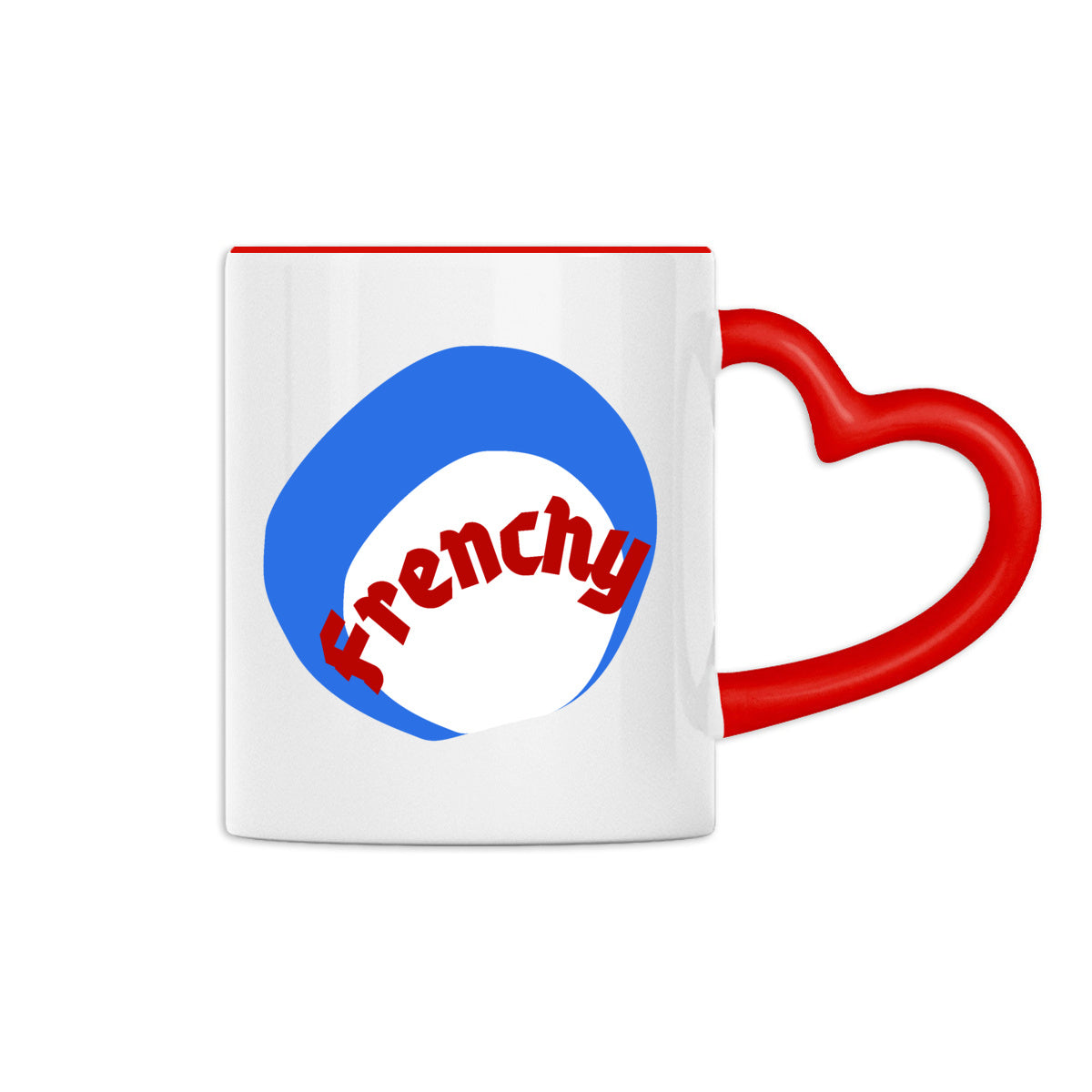 ?? FRENCHY ?? Mug céramique à anse coeur 2 couleurs