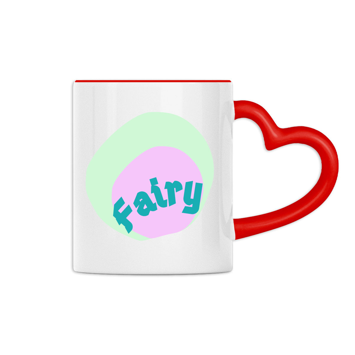 ?‍♀️ FAIRY ?‍♀️ Mug céramique à anse coeur 2 coloris