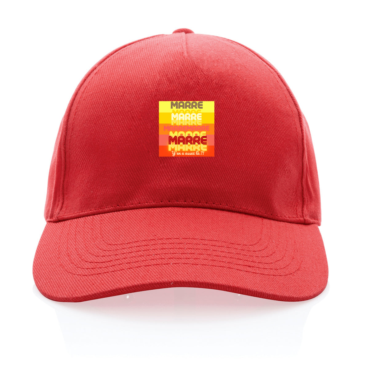 MARRE ? TAMPON SOLEIL ? Casquette 100% recyclé 5 coloris