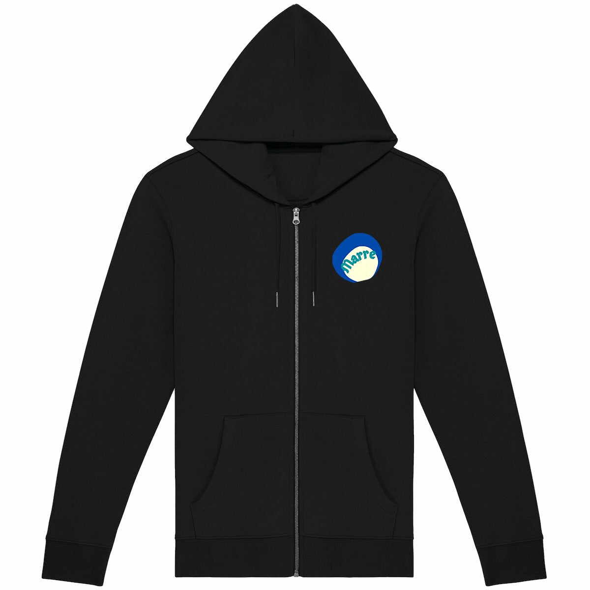 MARRE ? CAPSULE OCEAN ? Sweat à capuche zippé écologique 3 coloris