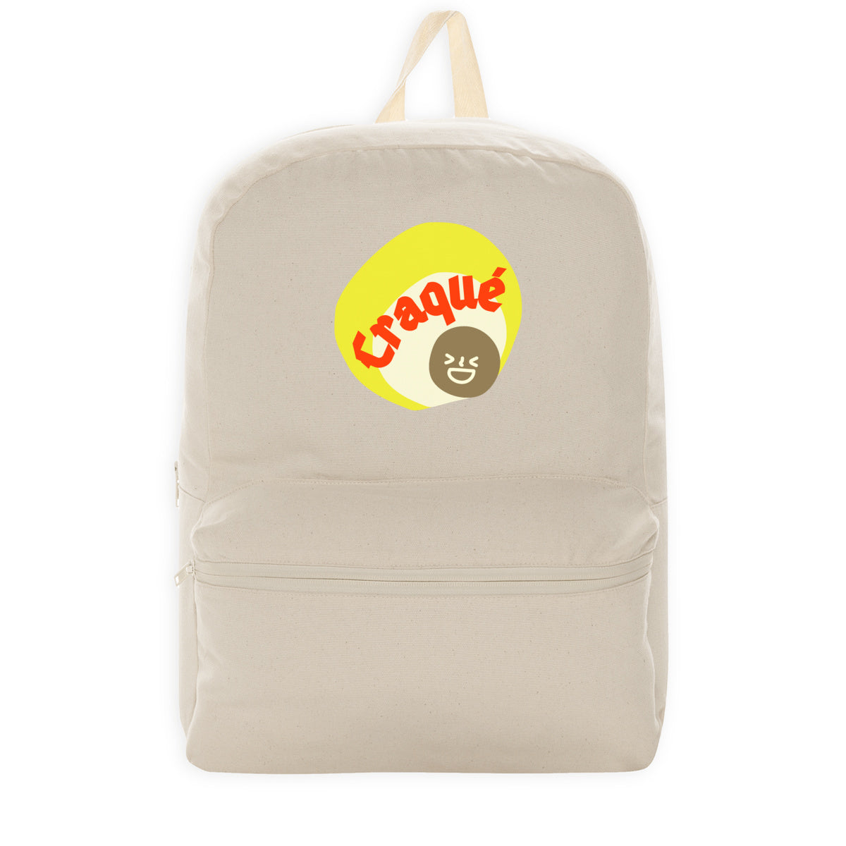 CRAQUE ? ? CAPSULE JAUNE CREME ? Sac à dos 100% recyclé 3 coloris