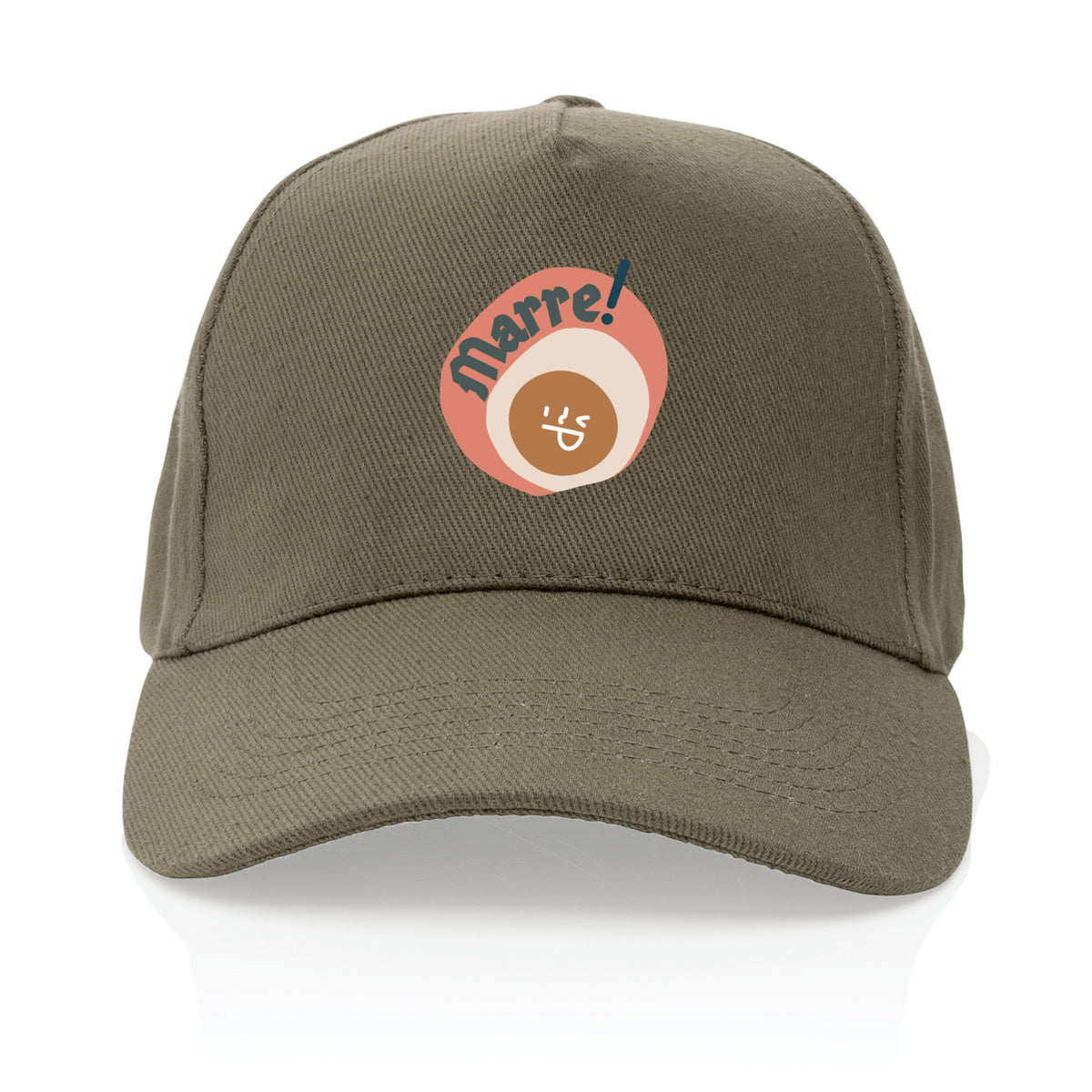 MARRE ! ? SMILEY TERRA ? Casquette 100 % recyclée 5 coloris