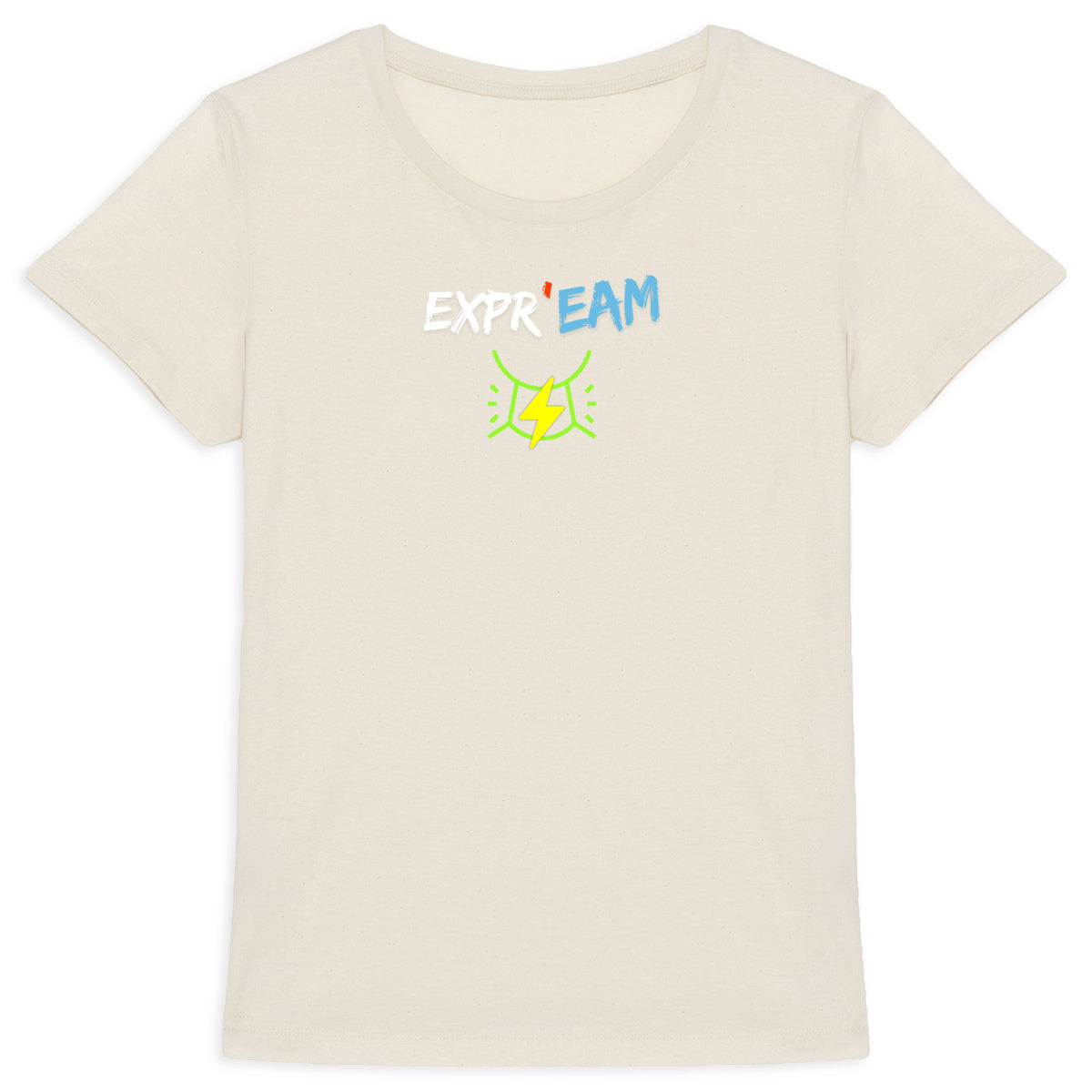 T-shirt Expr'eam Femme 100% coton biologique