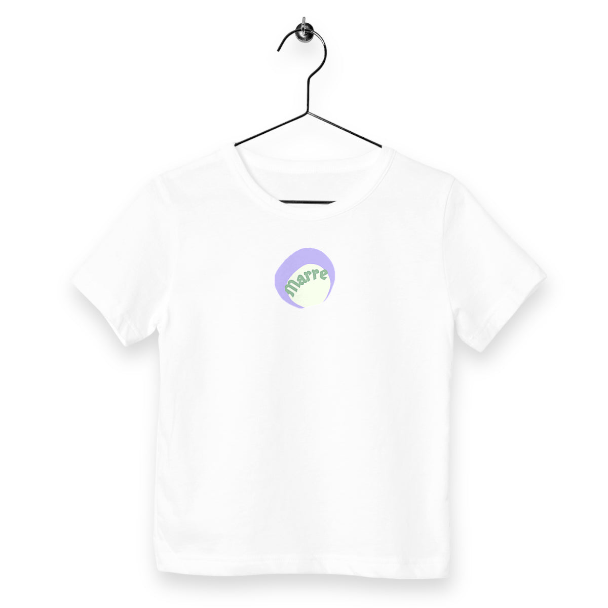 MARRE ? CAPSULE CHANTILLY? T-shirt Enfant.Ado 100% coton en conv. biologique 3 coloris