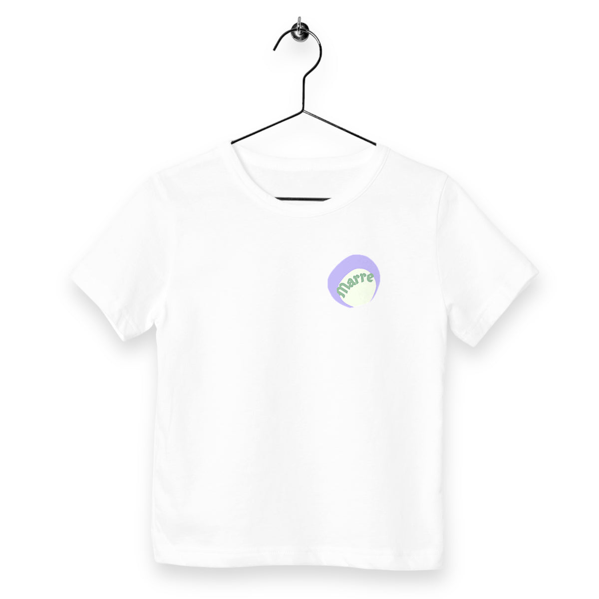 MARRE ? CAPSULE CHANTILLY? T-shirt Enfant.Ado 100% coton en conv. biologique 3 coloris