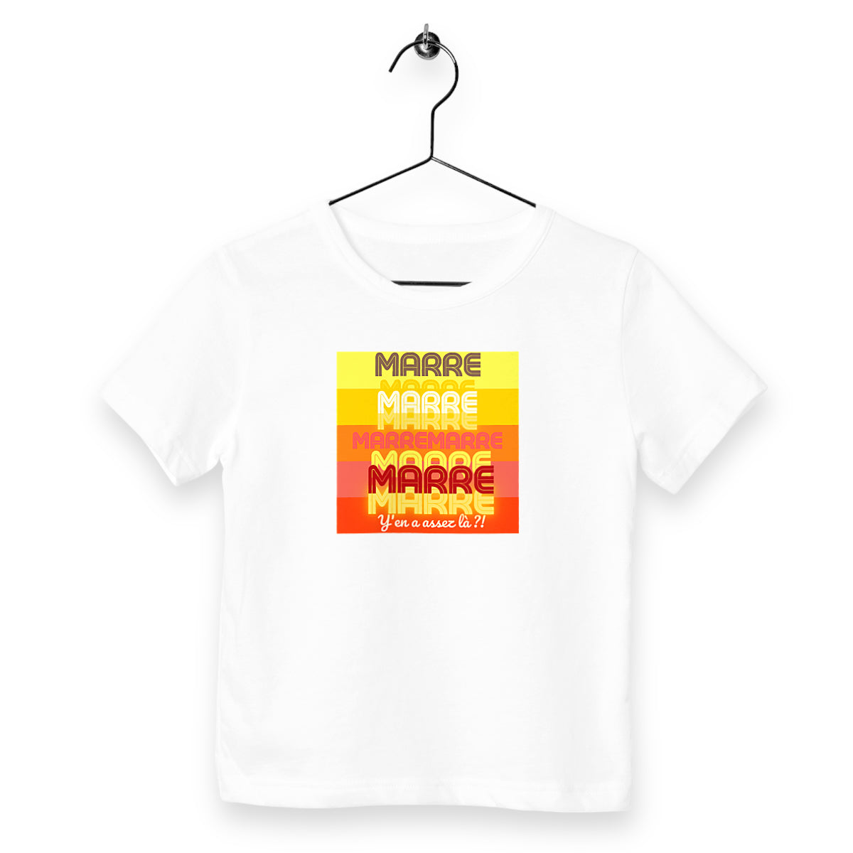 MARRE ? TAMPON SOLEIL ? T shirt Enfant&Ado 100% coton en conversion biologique 3 coloris