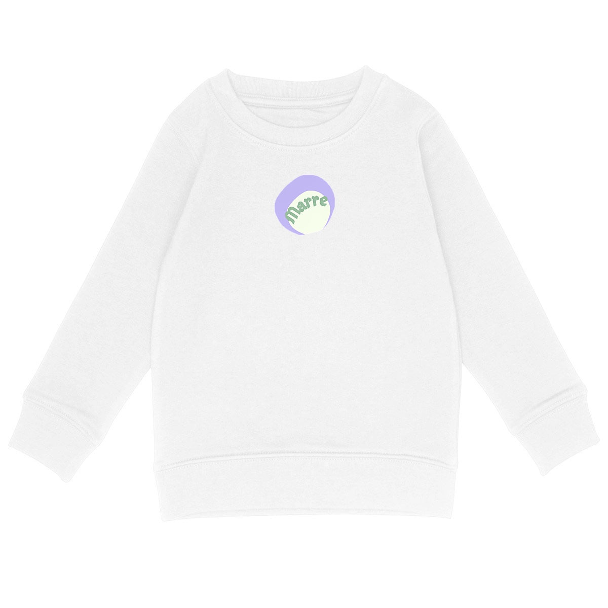 MARRE ? CAPSULE CHANTILLY? Sweat Enfant & Ado léger 100% écologique 4 coloris