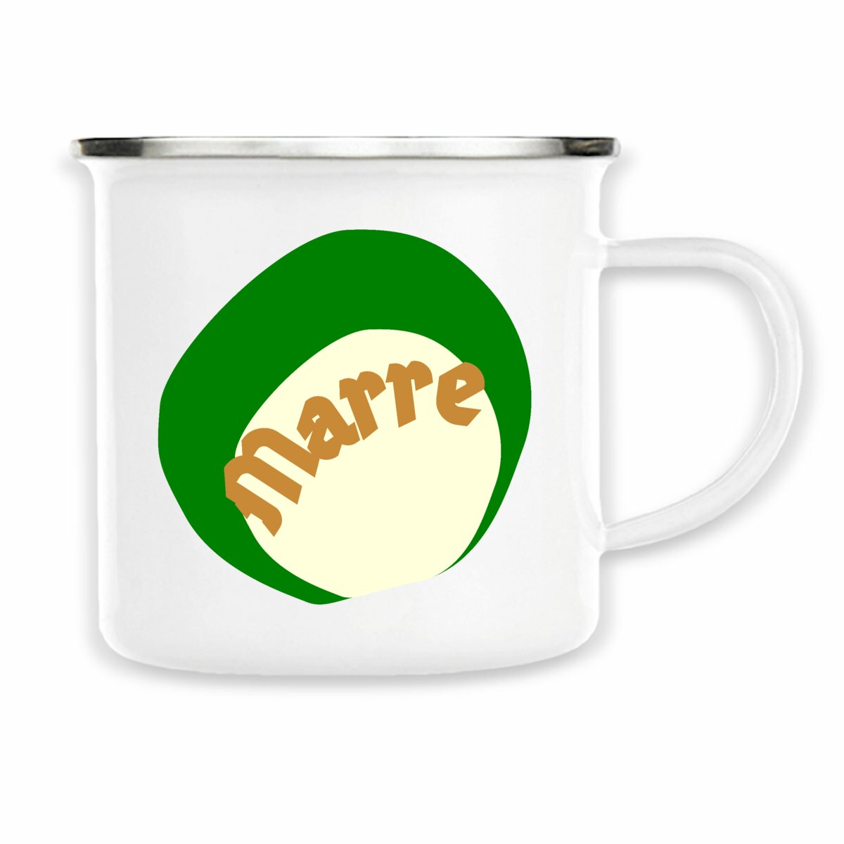 ? MARRE CAPSULE NATURE ? Mug en métal