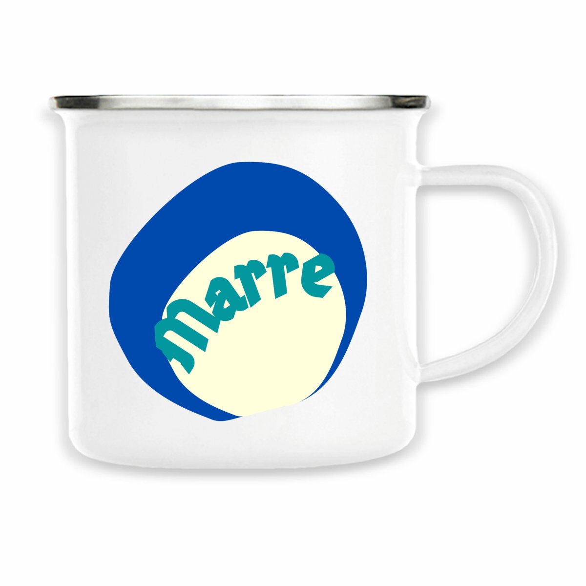 MARRE ! ? CAPSULE OCEAN ? Mug métal