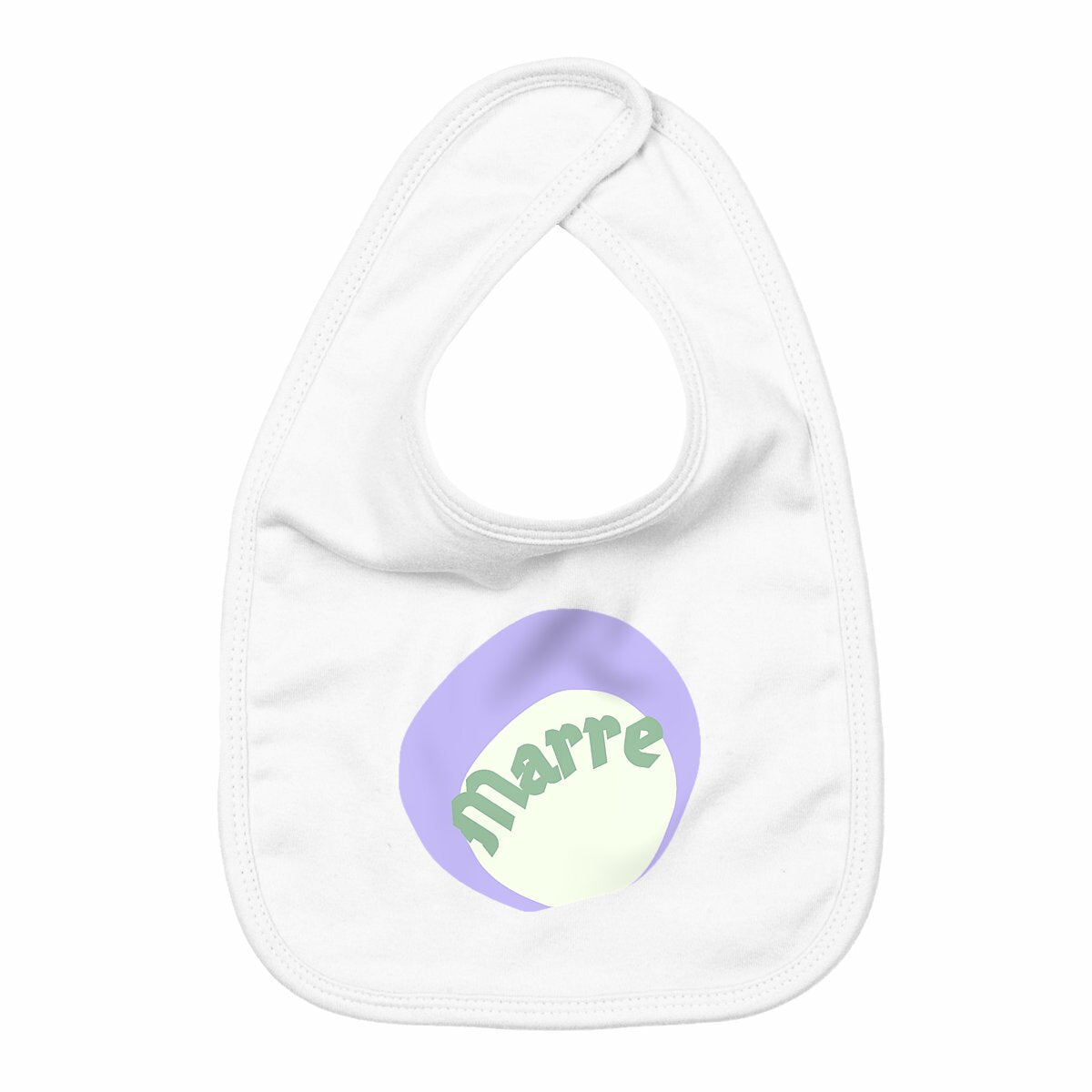 MARRE?CAPSULE CHANTILLY? Bavoir bébé  100% coton biologique 3 coloris