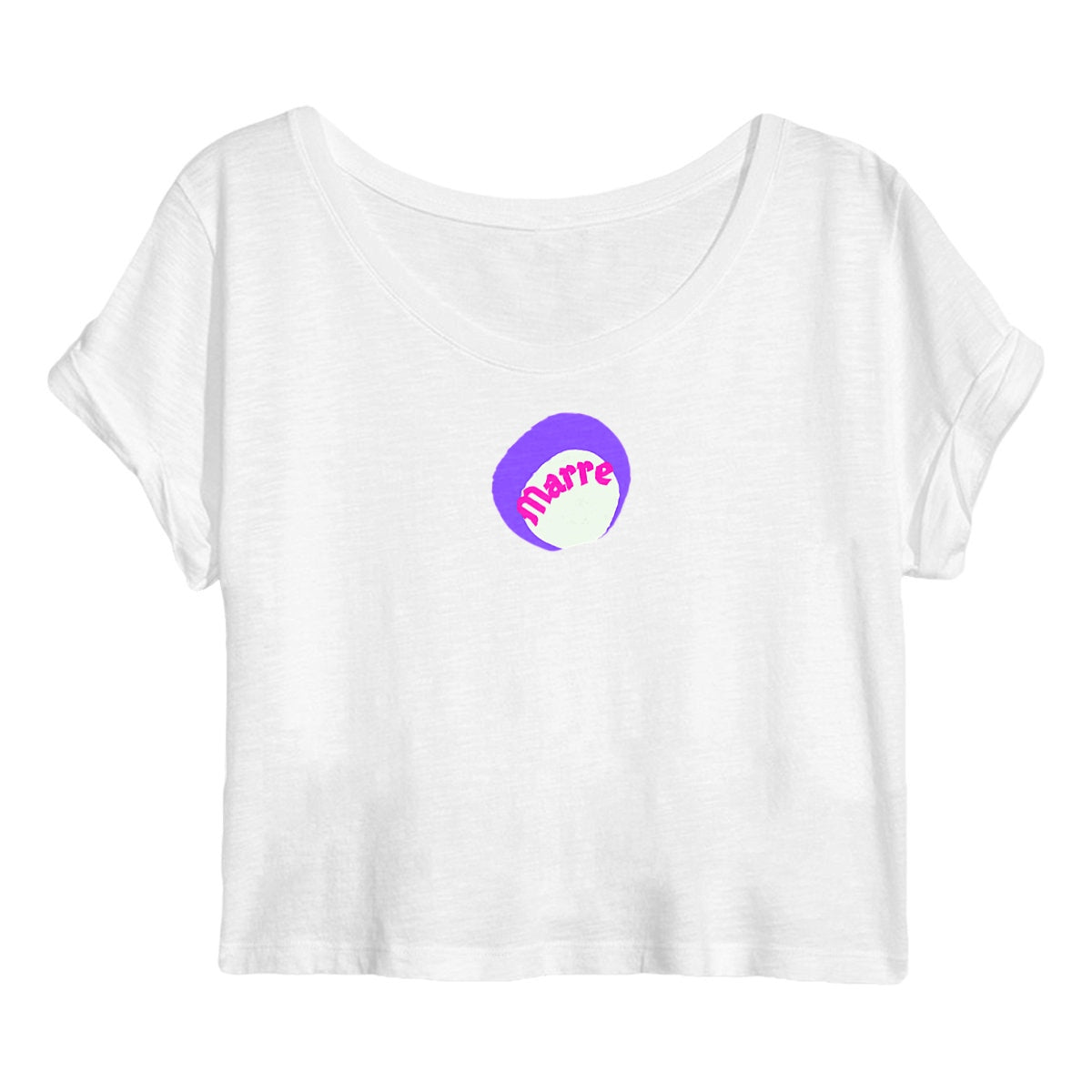 MARRE ? CAPSULE LICORNE ? Crop top 100% coton biologique 3 coloris