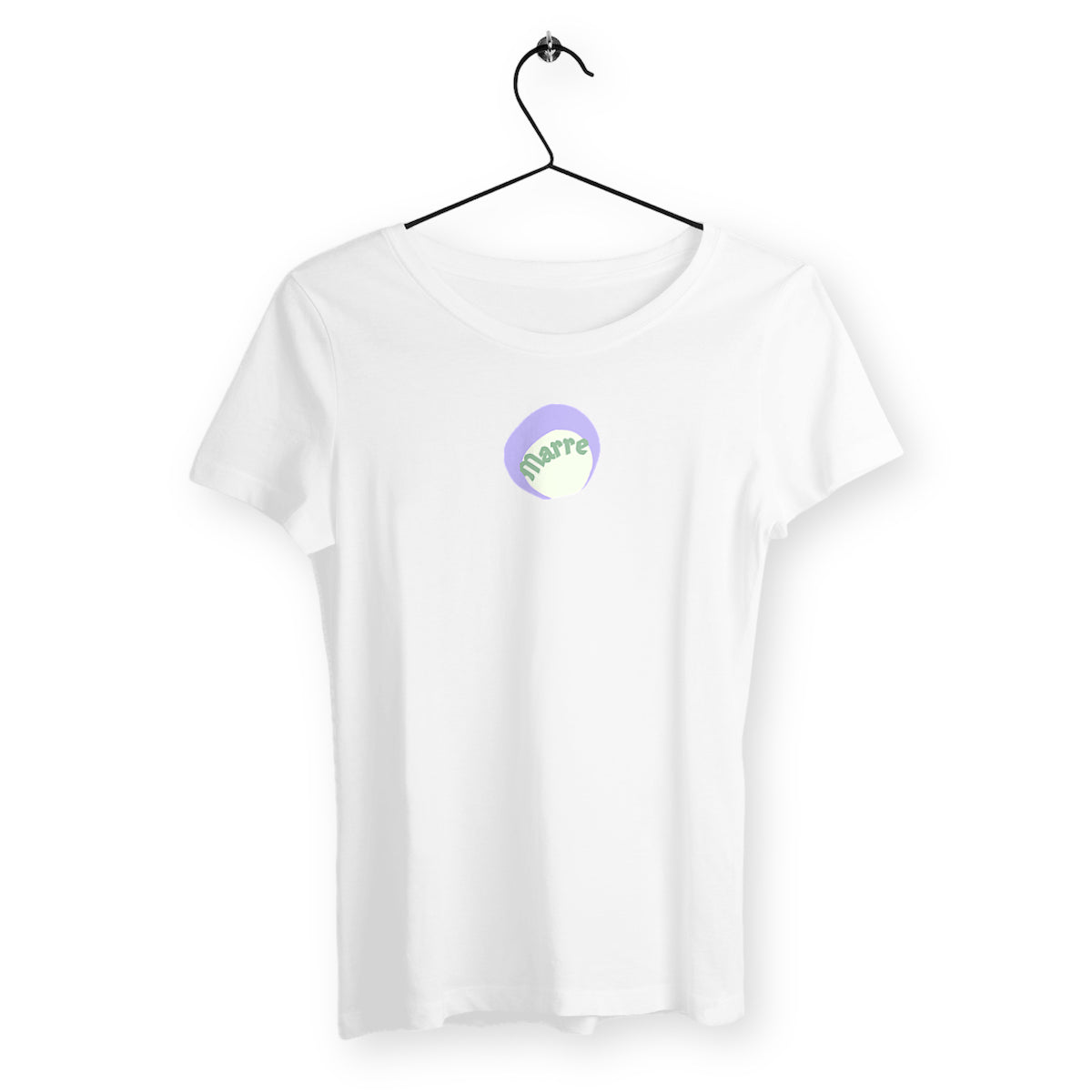 MARRE ? CAPSULE CHANTILLY? T-shirt léger 100% coton biologique 4 coloris