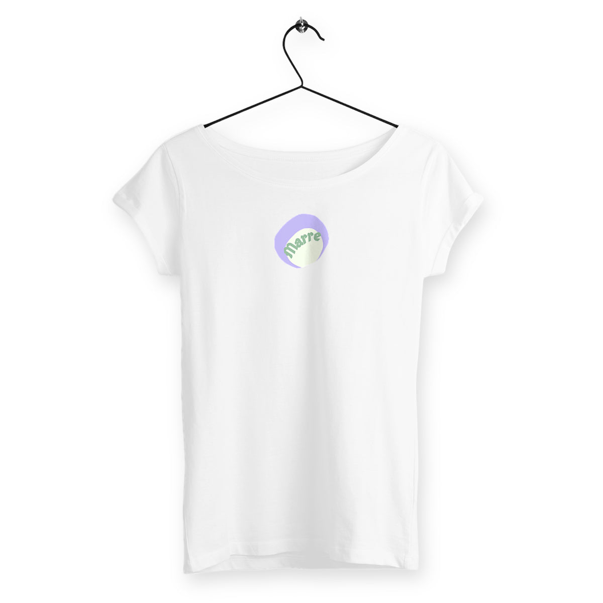 MARRE ? CAPSULE CHANTILLY? T-shirt 100% coton biologique 2 coloris