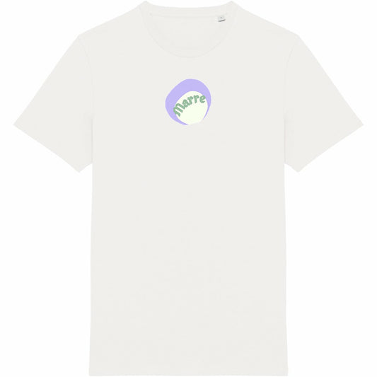 MARRE ? CAPSULE CHANTILLY? T-shirt 100% coton en conversion biologique 4 coloris