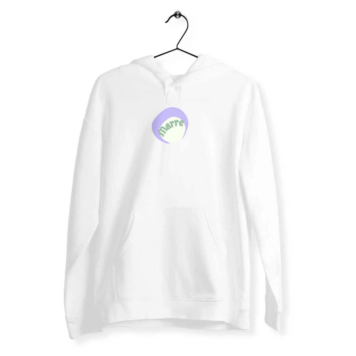 MARRE ? CAPSULE CHANTILLY?Sweat à capuche léger écologique 5 coloris