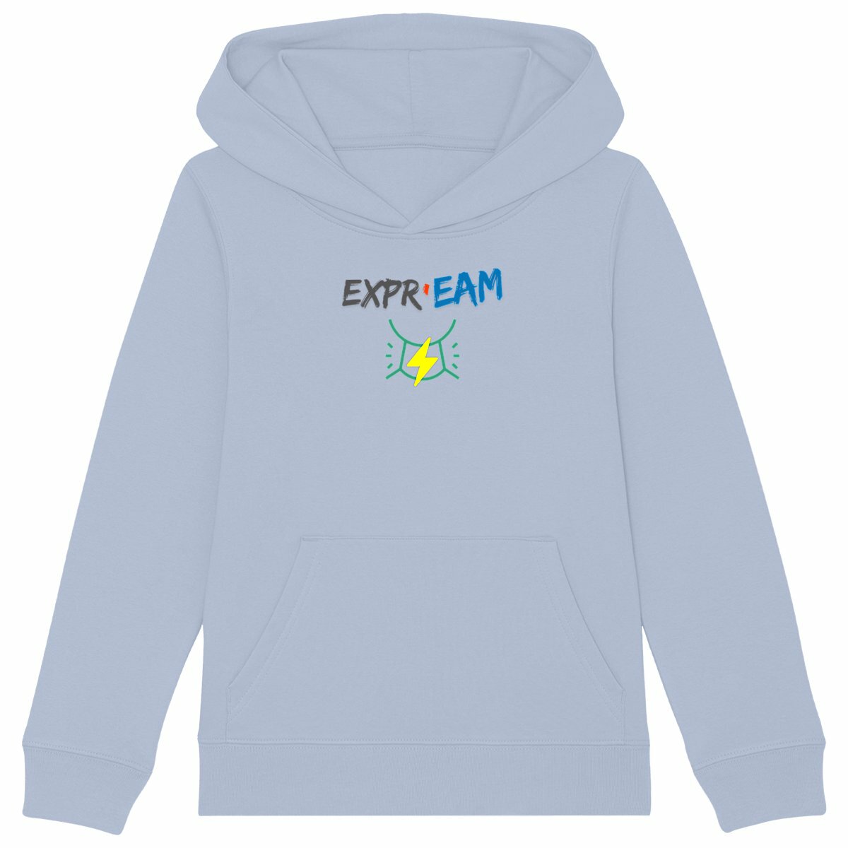 Sweat à capuche Enfant 85% coton biologique, 15% polyester recyclé