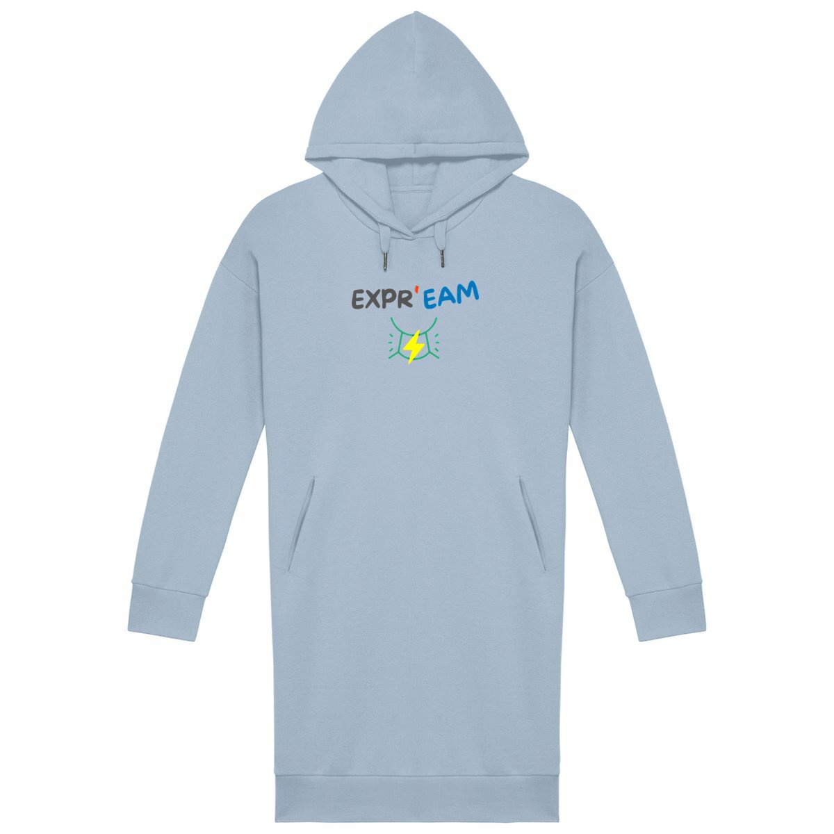 Robe Expr'eam sweat 65% coton biologique 35% polyester recyclé 