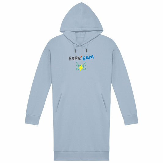 Robe Expr'eam sweat 65% coton biologique 35% polyester recyclé 