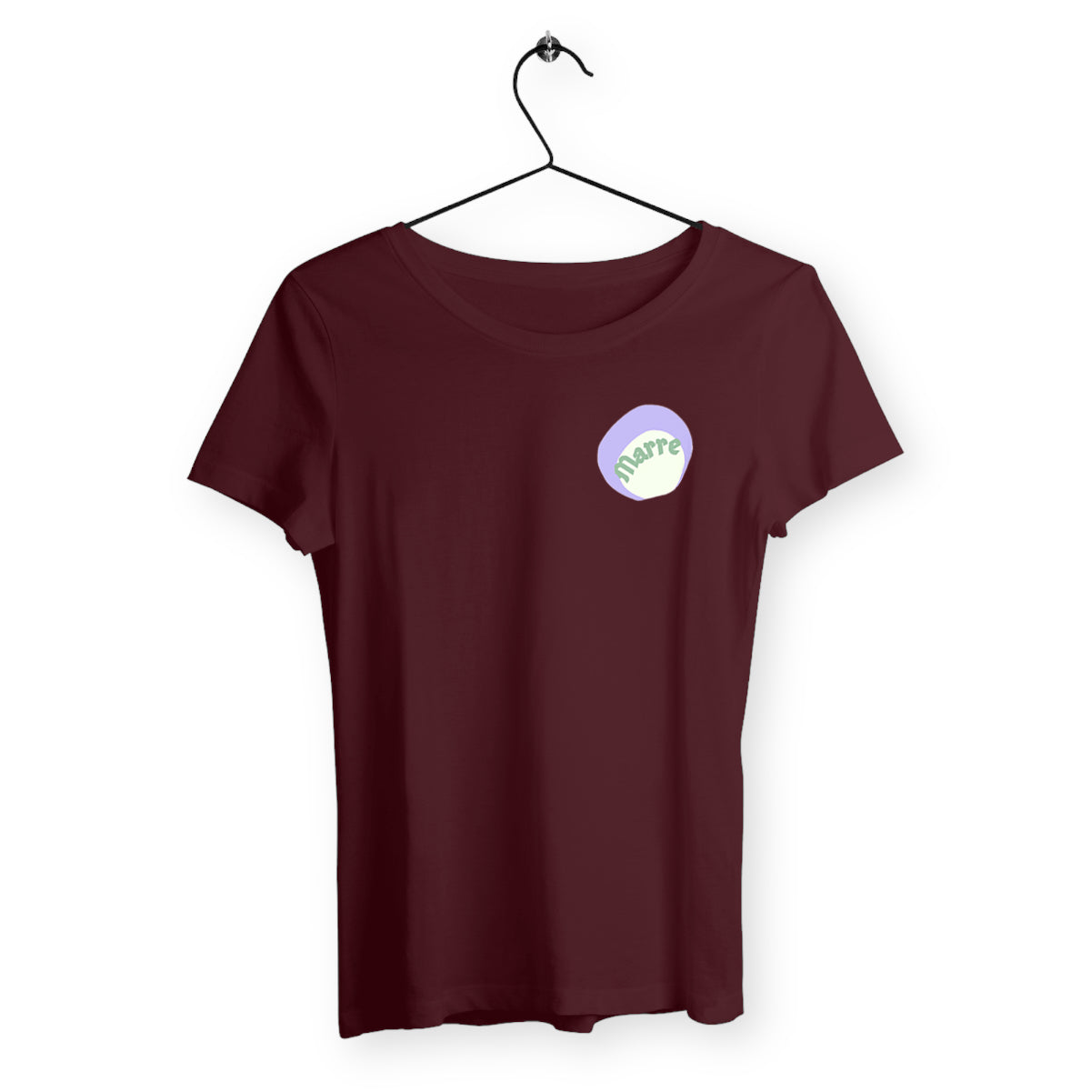 MARRE ? CAPSULE CHANTILLY? T-shirt 100% coton en conversion biologique 5 coloris