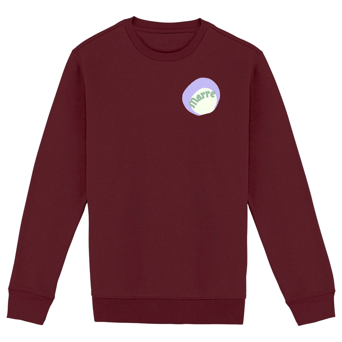 MARRE ? CAPSULE CHANTILLY? Sweat épais écologique 5 coloris