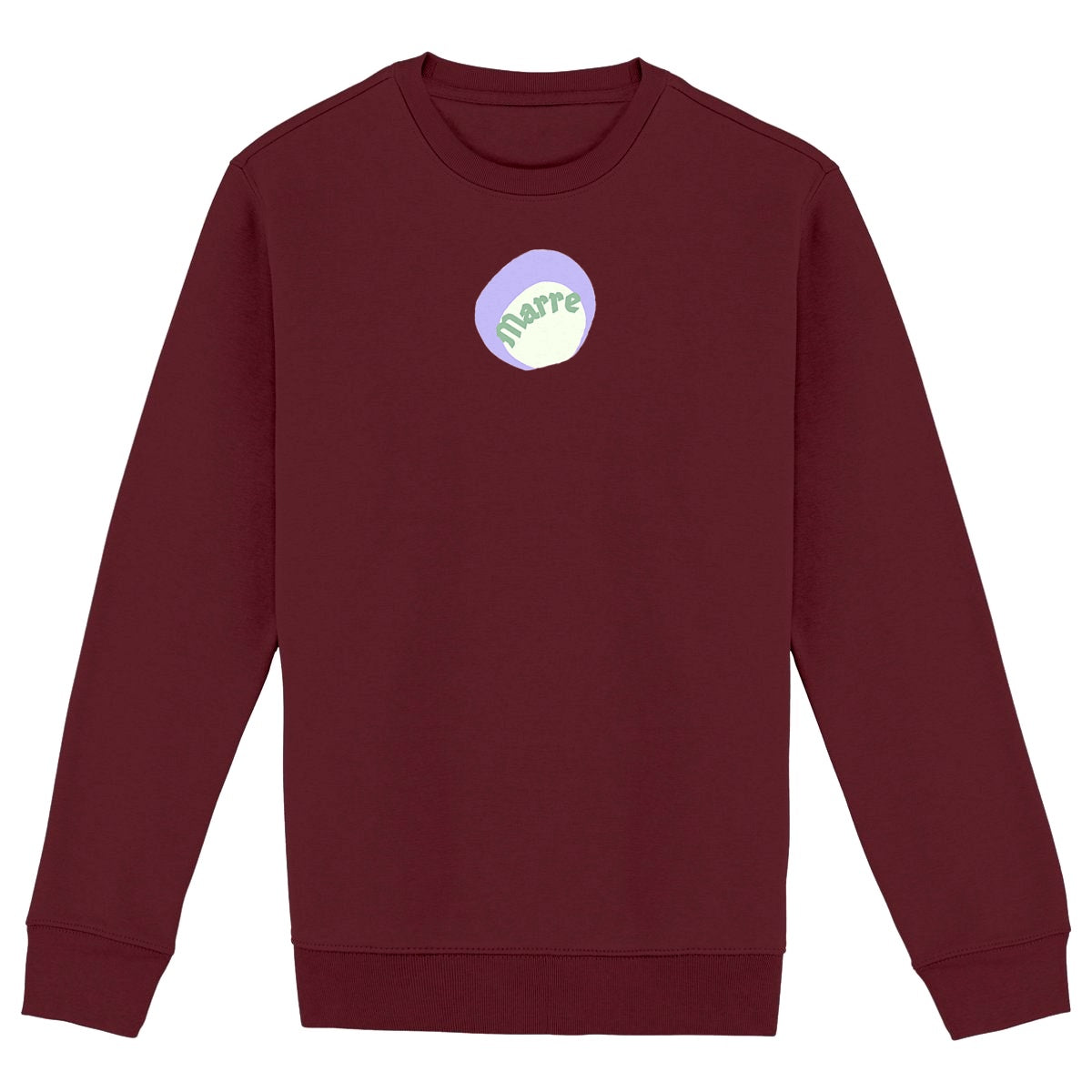 MARRE ? CAPSULE CHANTILLY? Sweat épais écologique 5 coloris