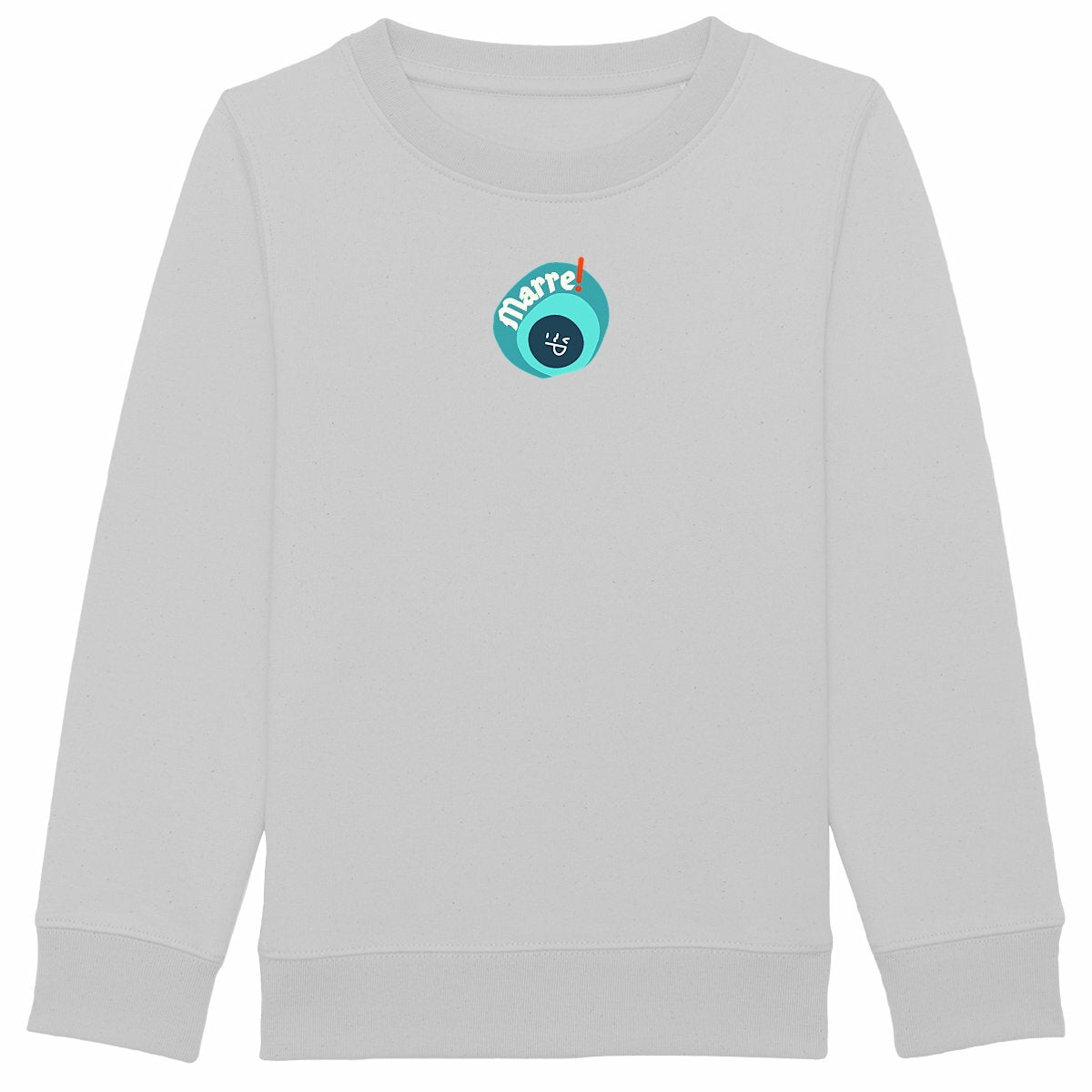 ? SMILEY CANARD & TURQUOISE ? Sweat épais Enfant & Ado 100% écologique 3 coloris