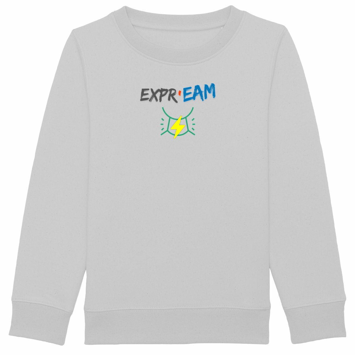 Sweat-shirt Enfant & ado - 85% coton biologique, 15% polyester recyclé